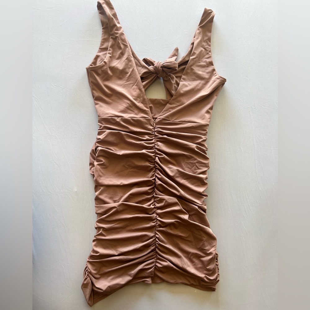 Blush rose midi dress
